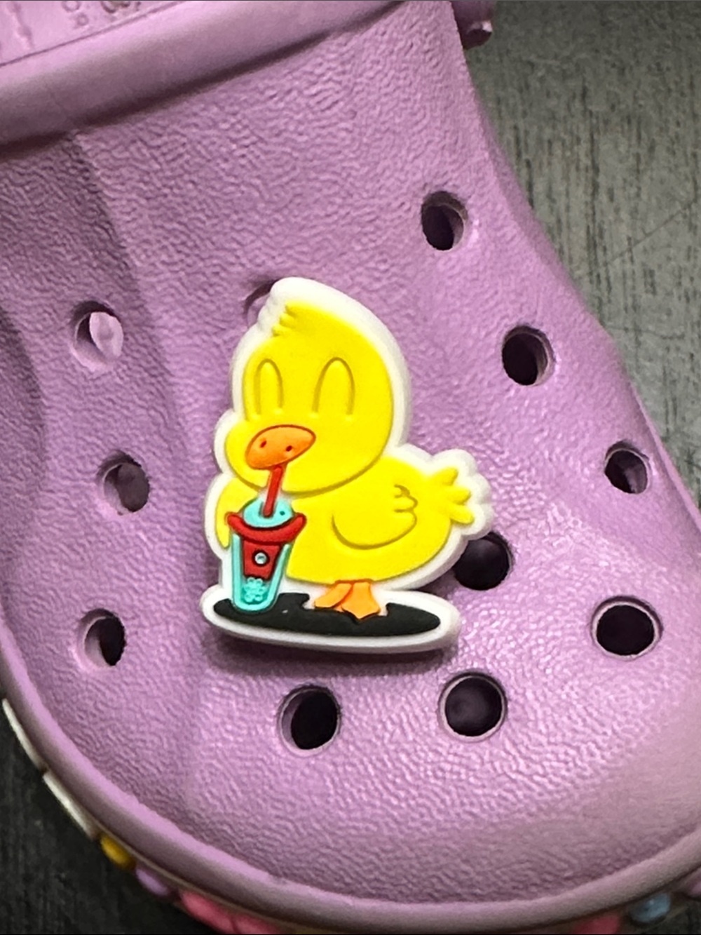 Jibbitz Yellow Duck Charm